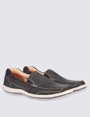 Leather Slip-on Shoes